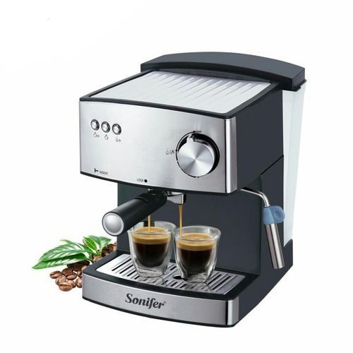 1.6 Litre Sonifer Electric Coffee Maker Machine, Silver Sonifer