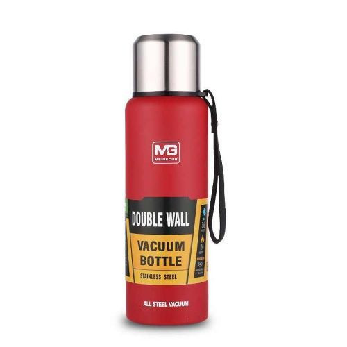 1000ml Portable Stainless Steel Vacuum Flask Cup Thermo Bottle-Red Jk Imaging