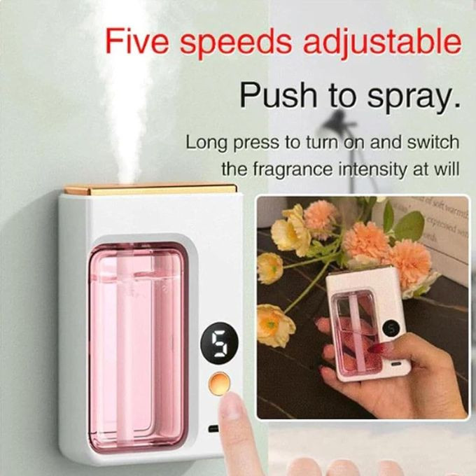 Multifunctional Automatic Aromatherapy Machine Digital Display Aromatherapy Diffuser Cool Mist Humidifier 5-Modes Scent Diffusers For Home, Oil Diffuser, Bedroom Vaporizer Natural Home Fragrance- Multicolor