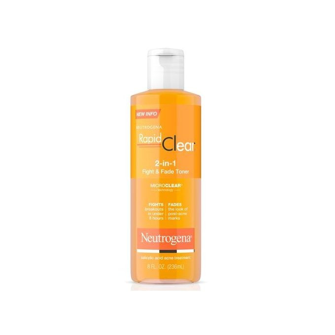 Neutrogena Rapid Clear 2 In1 Fight And fade Toner 8 Fl.Oz