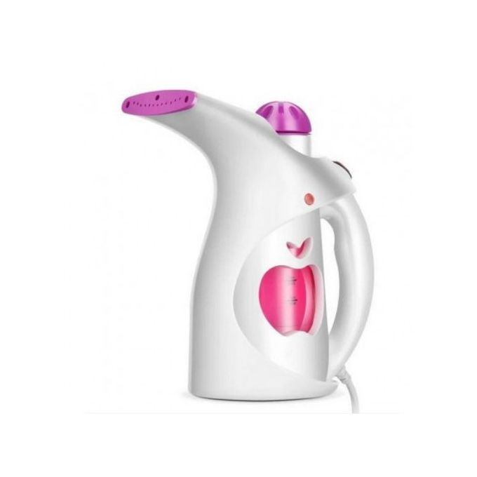 Milt Functional Garment Cake Facial Steamer And Ironing Brush - White.