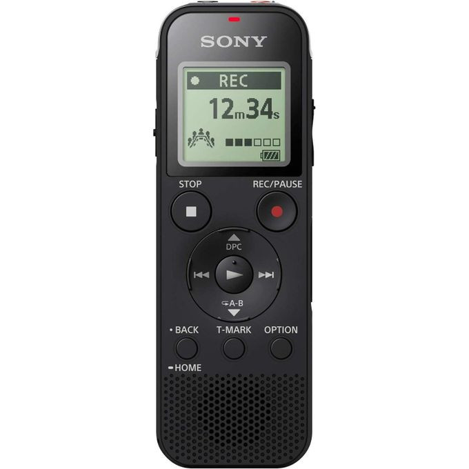 ICD-PX470 Stereo Digital Voice Recorder with Built-in USB Voice Recorder- Black Sony