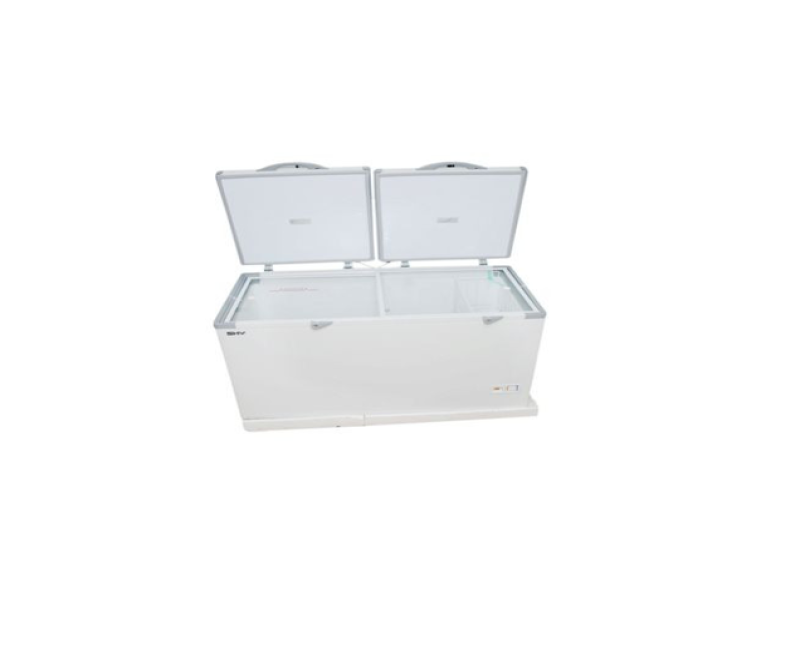 SKY SK 70 DD 700L Chest Freezer Double Door Sliding Glass