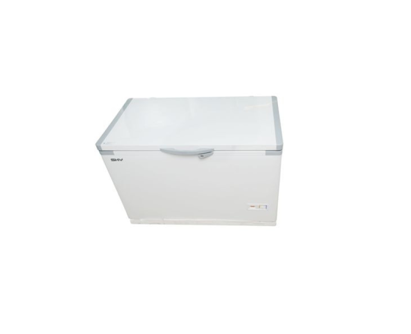 SKY SK 42 GC 420L Chest Freezer Sliding Glass - White