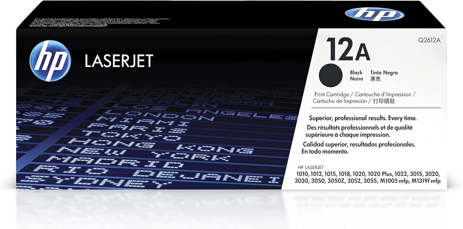 Q2612A Laserjet Toner Catridge