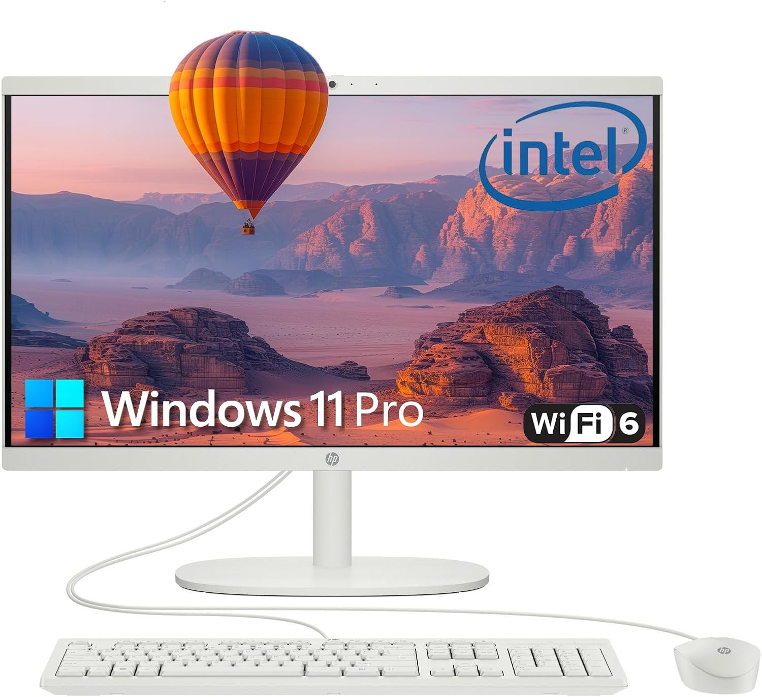 9US90EA HP 200 G4Â Pentium DC. 4gb. 1tb. Dos 21.5 NT. Grey Clr All in one