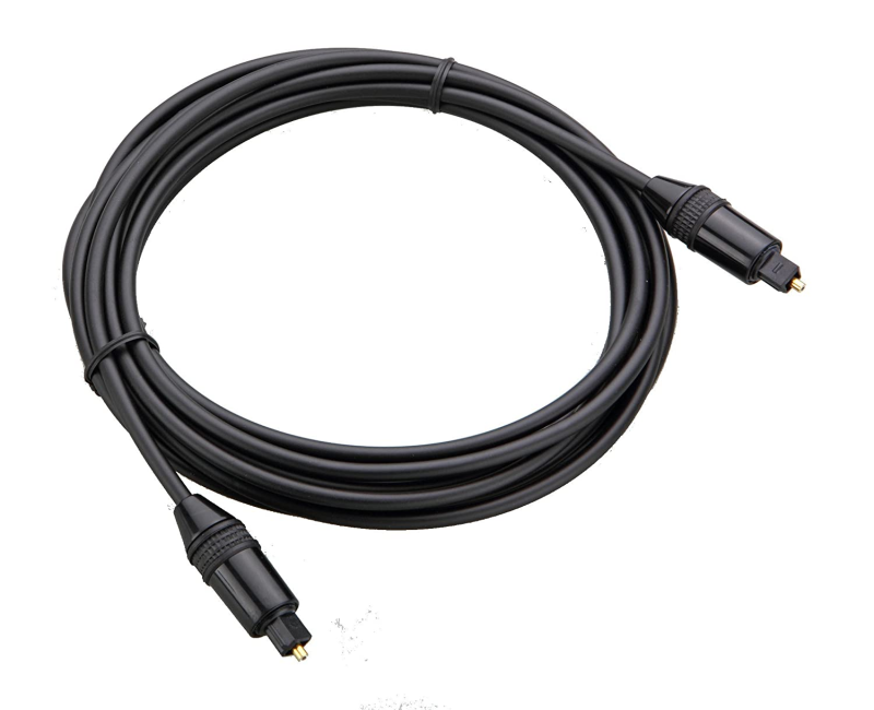 Optical Audio Cable, 1.5 Meters - Black