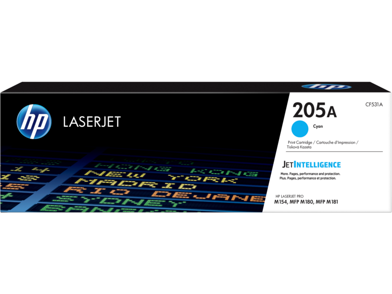 205A Cyan Laserjet Toner Catridge