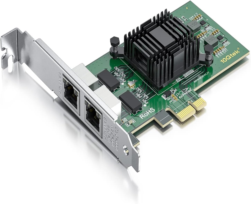 Lb Link PCI Express Gigabit Ethernet Card -Green