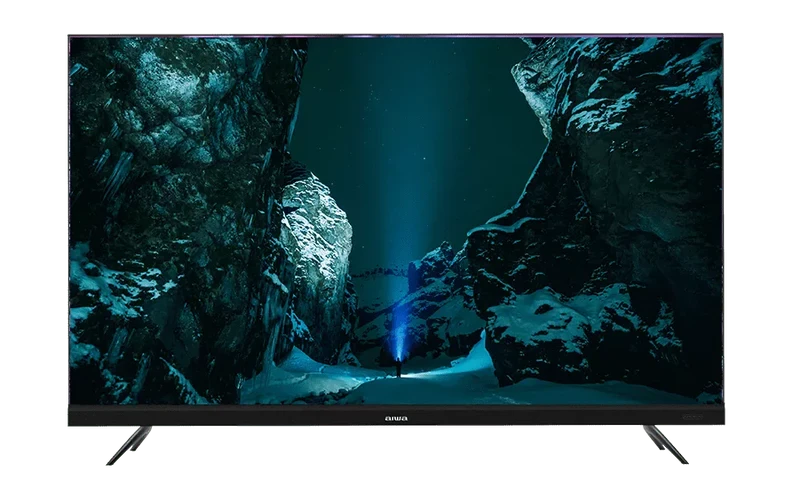 55 Aiwa smart 4k UHD Television Black