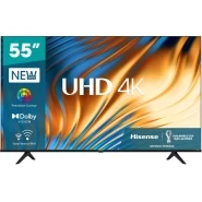 55 Hisense Smart 4K UHD Television  Black