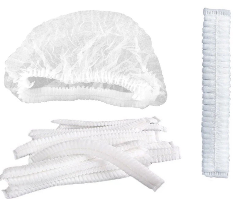 Disposable Hair Nets 100Pcs -White