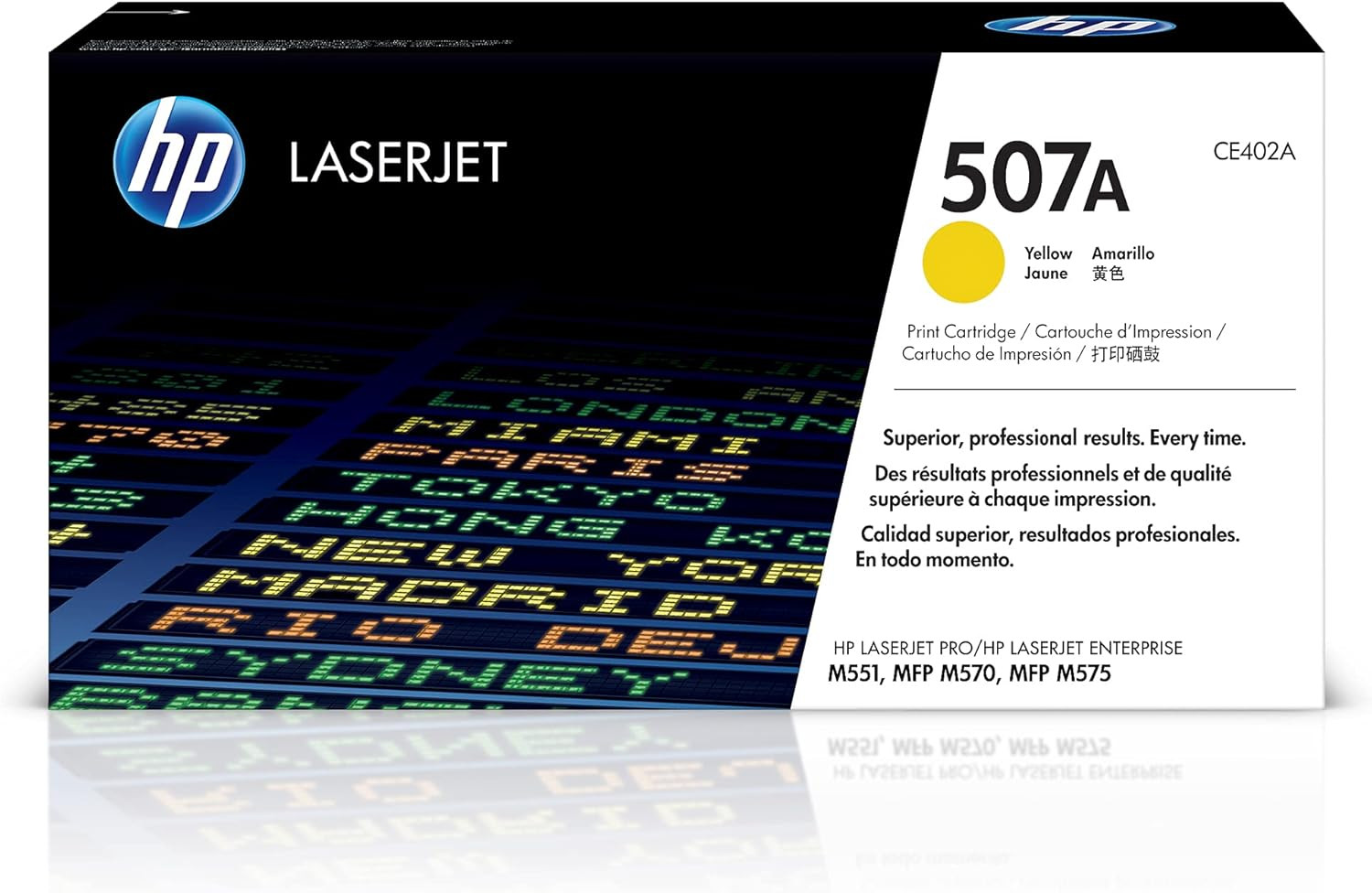 507A Yellow Laserjet Toner Catridge