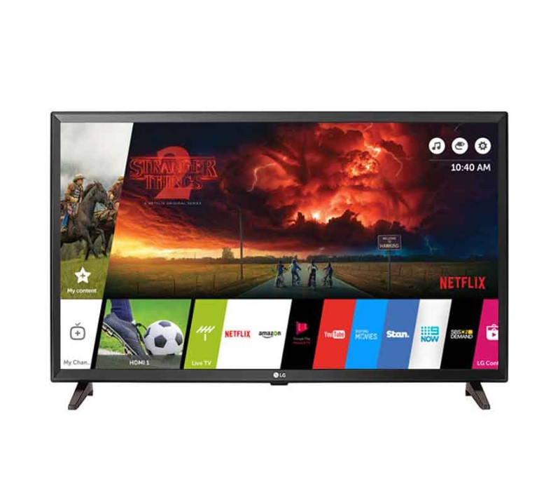 32 inch LG Smart Television  Black