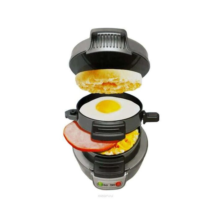Burger Maker Panini Press Home Breakfast Machine Mini Sandwich Machine Double-Sided Non-Stick Pan- Multicolor RAF
