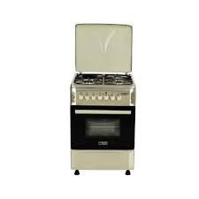 Solstar Standing Cooker,60x60, 2 Gas, 2Hot Plate,Electric Oven, Rotesserie, Grill, Silver Colour SO622DERATINBSS