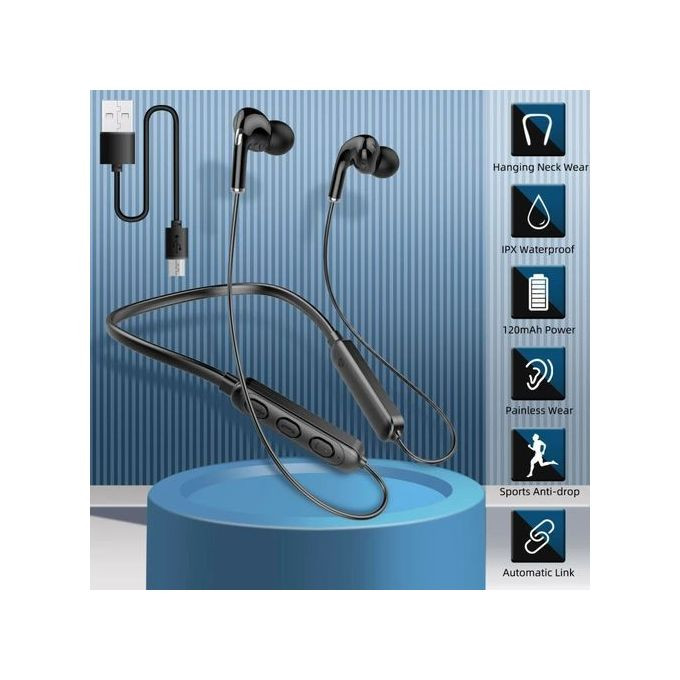 Neck band mic double wireless