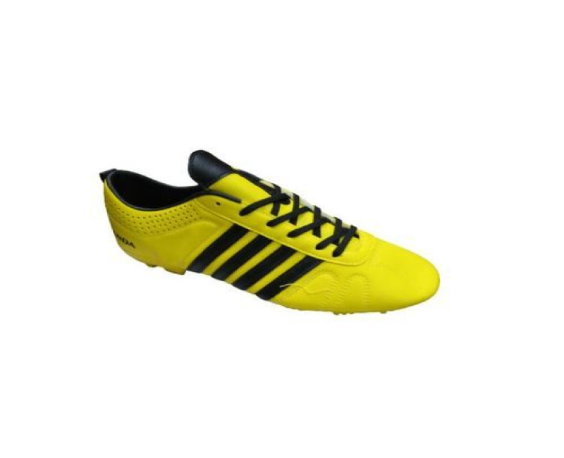 Men's Soccer Cleats - Light Green, Orange