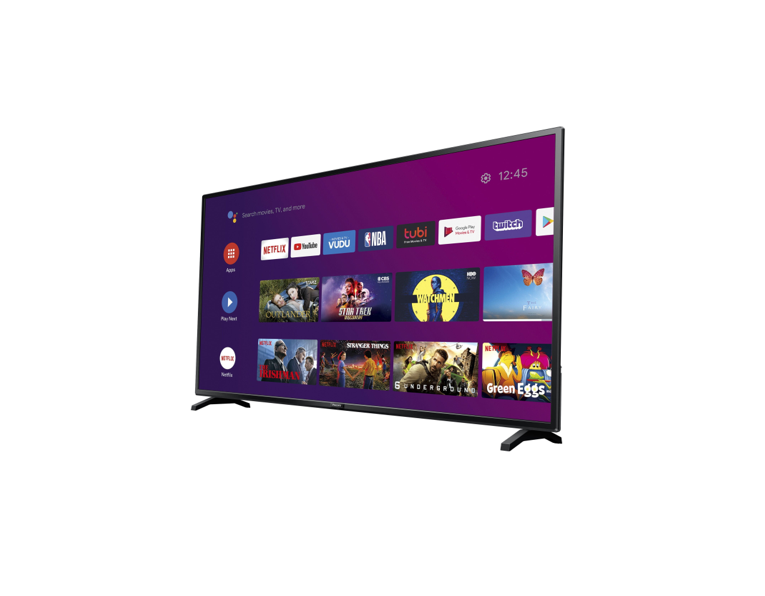 65 Smartplus Android 4k Television Black