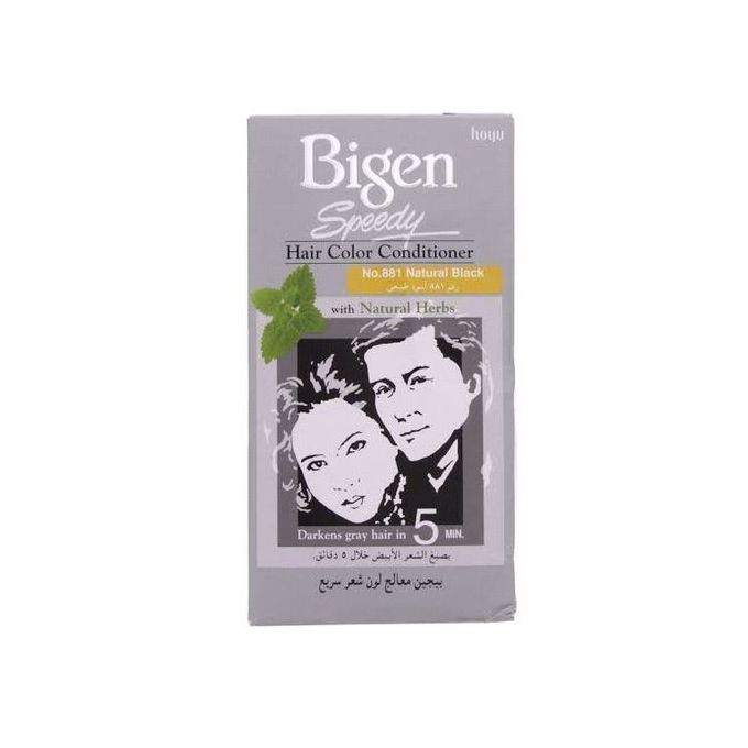 Bigen Speedy Hair Color Conditioner Natural Black