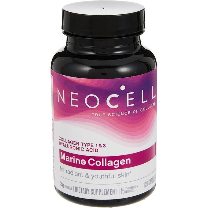 Super Collagen With Vitamin C, Collagen Peptides Types 1 & 3 - Hair, Skin, Nails & Joints, 100 Tablets