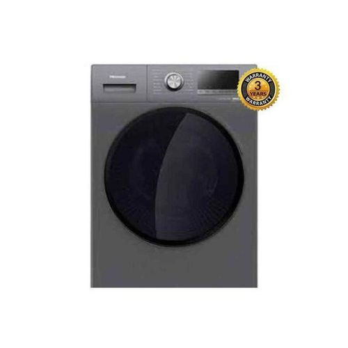 HISENSE 8KG FRONT LOADING WASHER AND DRYER SILVER