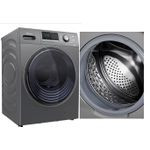 HISENSE 10KG FRONT LOADING WASHER AND DRYER SILVER