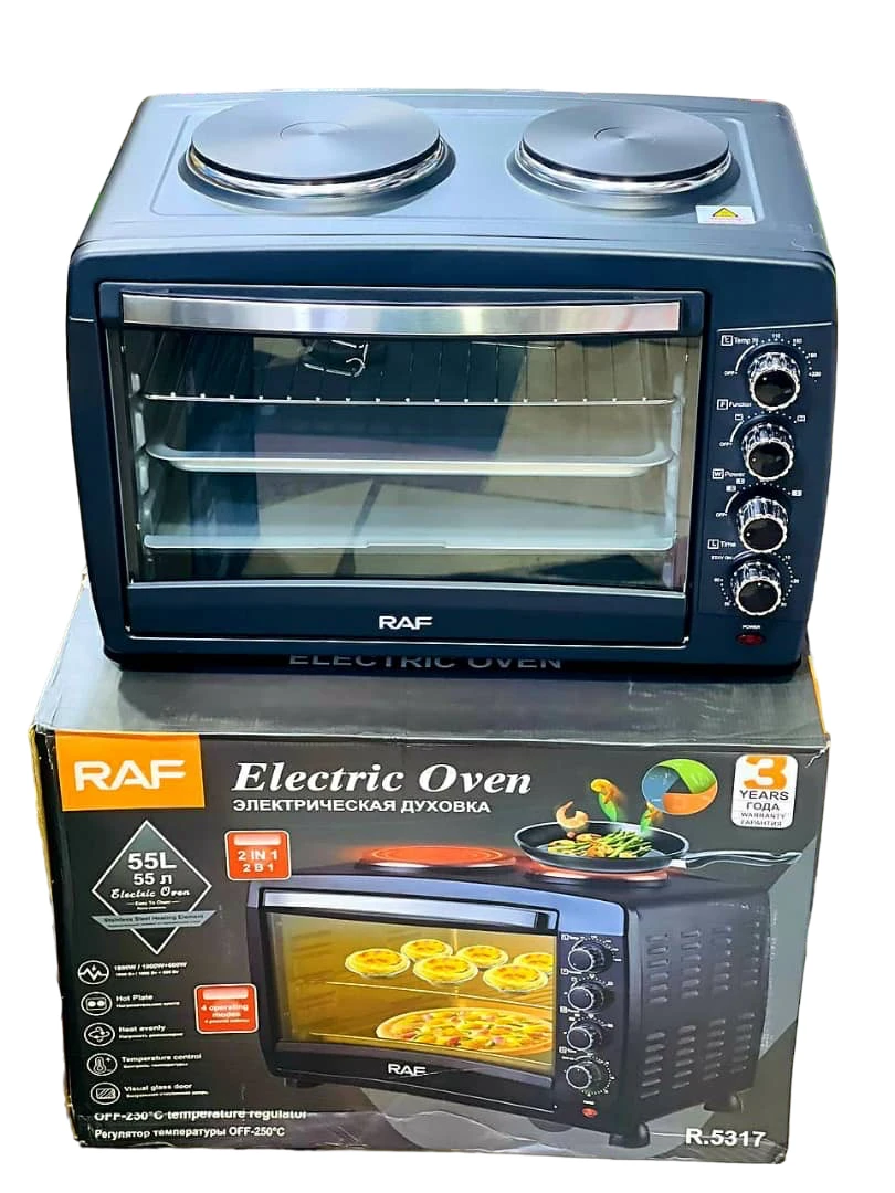 55L Mini Ovens RAF with Hot Plates