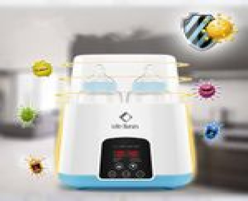 4-in-1 Baby Bottle Cleaner,Multi-Function Electric Baby Bottle Warmer Milk Heater Infant Feeding Bottle for Kids Nursing (110V) -Multicolor