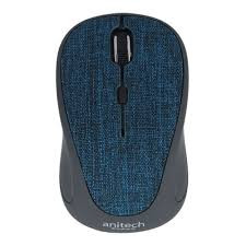 Denim Wireless Mouse - Blue