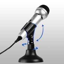 Professional Microphone Stand, - Black Small Each
