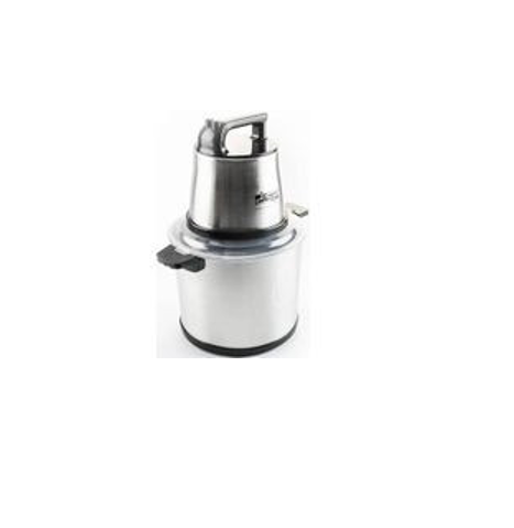 10 Litre Commercial Electric Food Chopper Meat Grinder Food Processor, Two Speed Button, Stainless Steel for Meat, Vegetables, Fruit- Silver Dsp