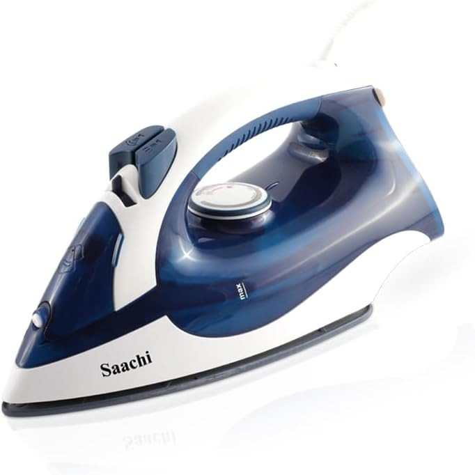 Saachi steam iron-ceramic soleplate 396