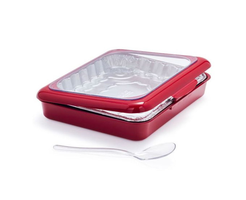 Fancy Panz 2 In 1 Casserole - Red