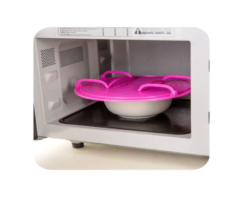 Multifunctional Microwave Placement Rack - Pink