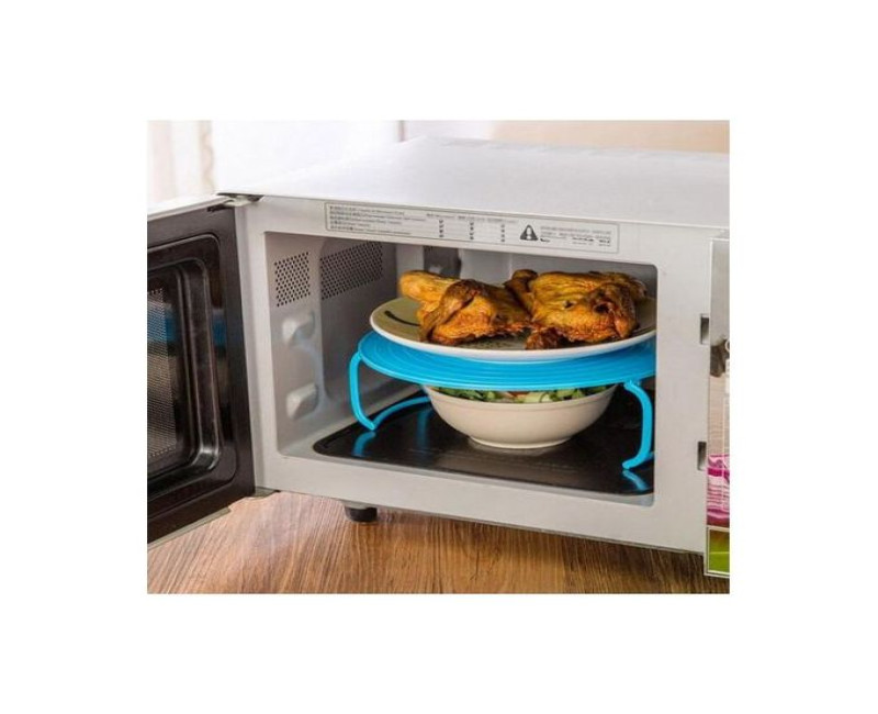 Multifunctional Microwave Placement Rack - Blue