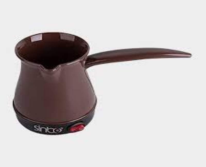 Electric Mini Coffee Maker, 3Cups - Brown Sinbo