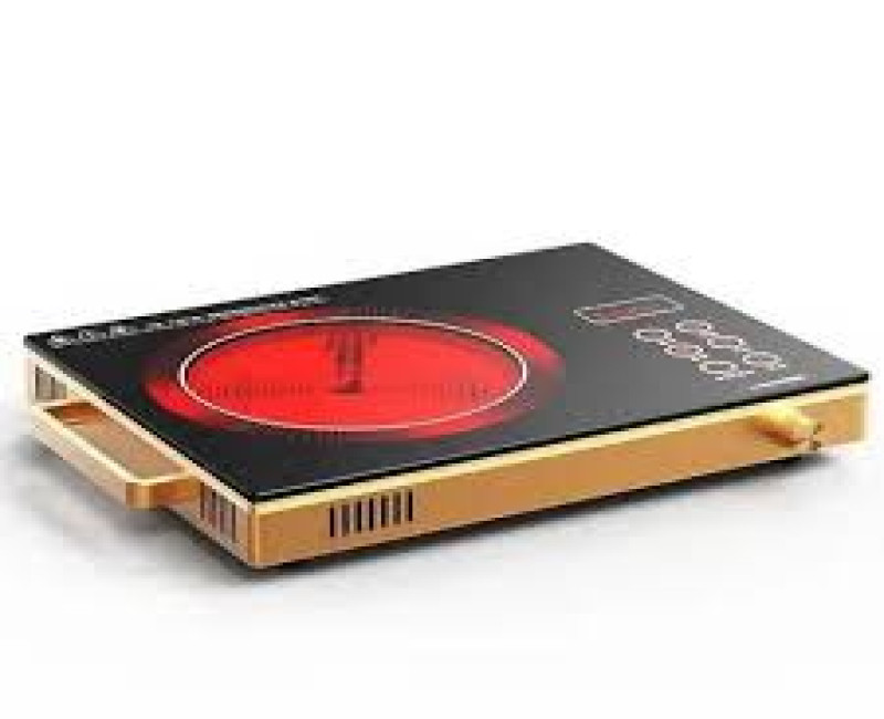 Electric Infrared Cooker Stove Hot Plate Portable Single Burner, Black Hoffmans