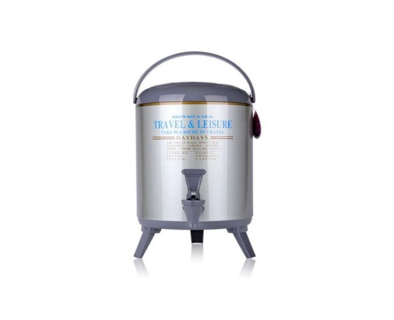9.5 Litres DayDays Hot & Cold Thermos Flask-Silver Daydays