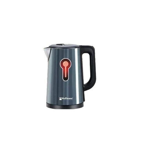 Hoffmans 2.5Ltrs Electric Tea Kettle For Boiling Water Stainless Steel Double Wall Hot Water Boiler with Automatic Shut Off & Boil-Dry Protection -Multicolor