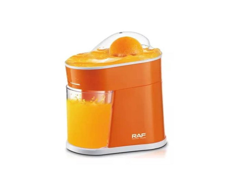 Electric New Small Portable Household Automatic Orange Lemon Fruit Citrus Juicer Processor- Orange RAF