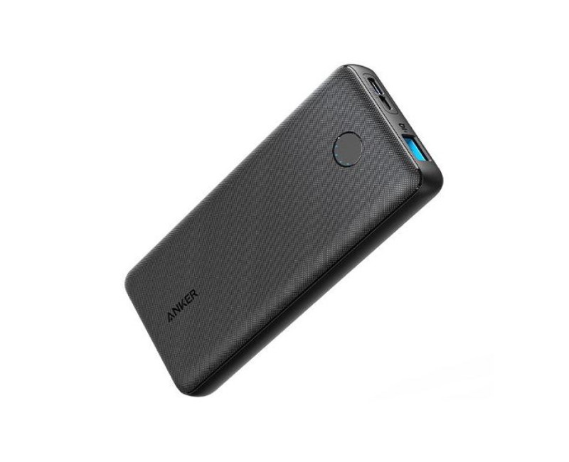 Slim And Poweful Power Bank PowerCore Slim 10000mAh Fast Charge Portable Charger For All Phones- Black Anker