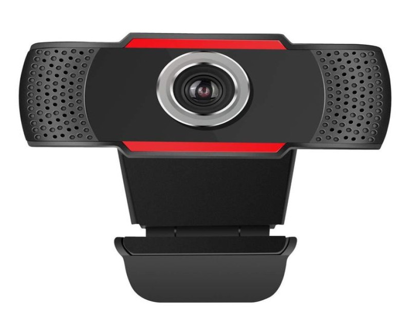 HD USB Webcam Mini Digital USB Camera Video Recording With Built-in Microphone 1080P, Noise Reduction Mic, Auto Focus Wide Angle View for PC, Desktop, Mac, Skype, YouTube, Zoom, Video Calling Web Camera - Black