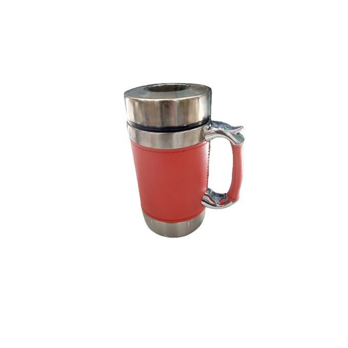 Thermo Mug - Red,Silver