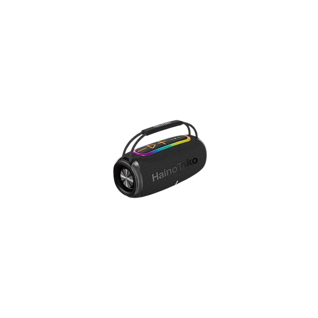 S84 Portable Bluetooth Wireless Speaker with Power Bank Function with Carrying Strap Supports FM Radio and with USB and Memory Card Slot Elegant-Multicolor HAINOTEKO
