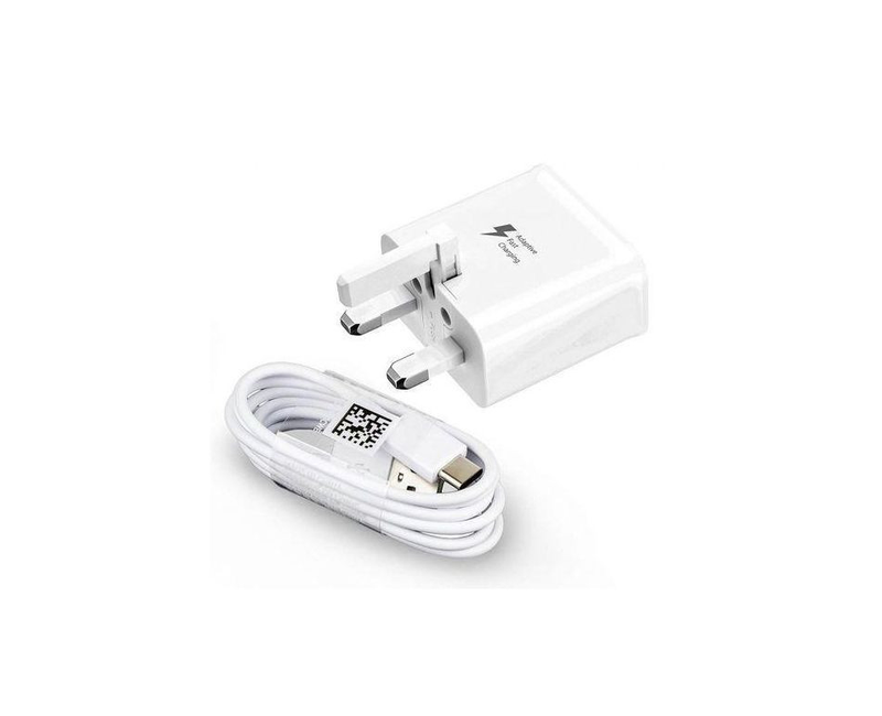 Fast Type C Charger - White, Black