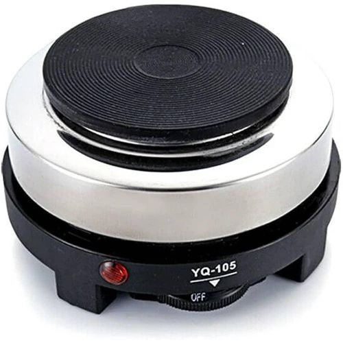 Mini Portable Travel Electric Stove-Black,Silver