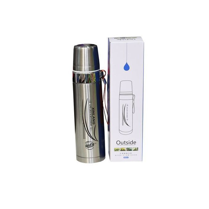 Stainless Steel Vacuum Cup 800mls Silver
