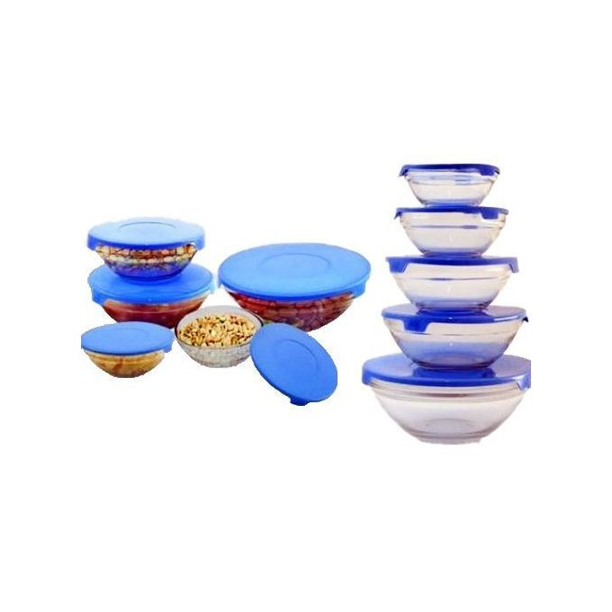 Set Of 5pc Bowls-Blue