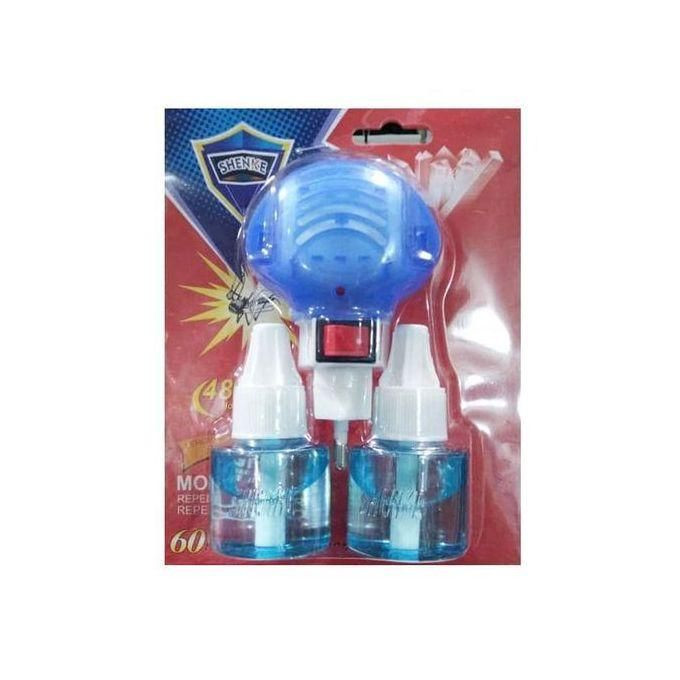 Shenke Mosquito Repellent Killing Heater Liquid With 2 Bottles - Blue
